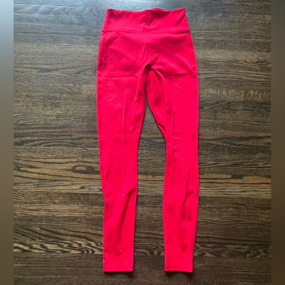Fabletics Leggings, Red